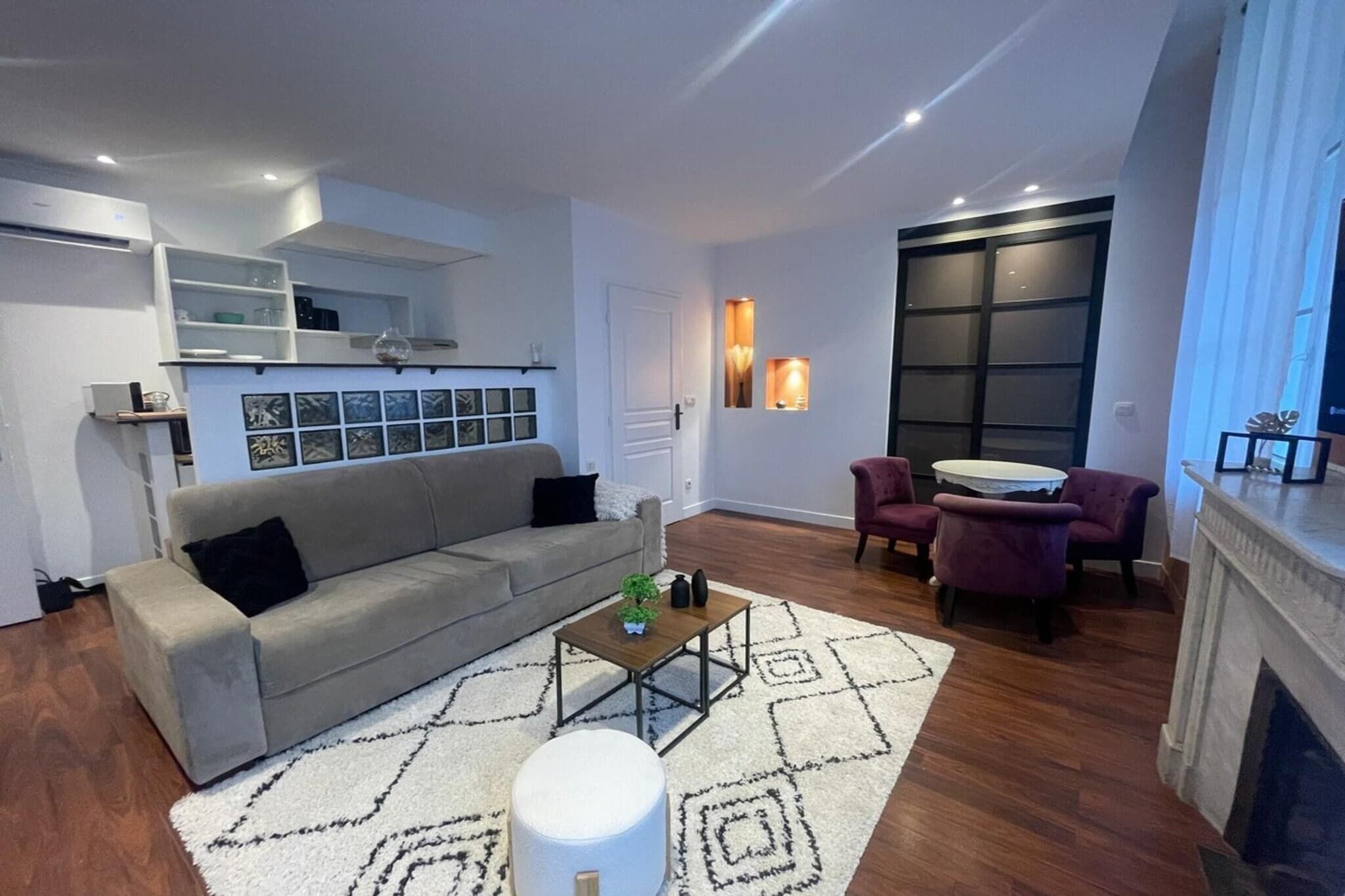 Área de sala de estar