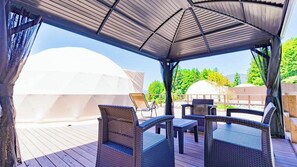 Terrace/patio - Yufuin Onsen Glamping Kaze no Hibiki (Yufu)