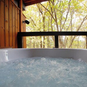 Outdoor spa tub - Cottage Hiruzen no Mori (Maniwa)