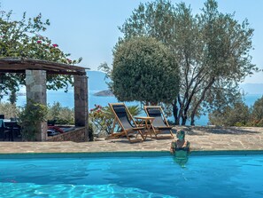 Pool - Jules and Jim Villa, Cottage (Aegina)