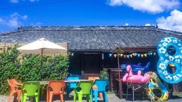 Opções para refeição ao ar livre