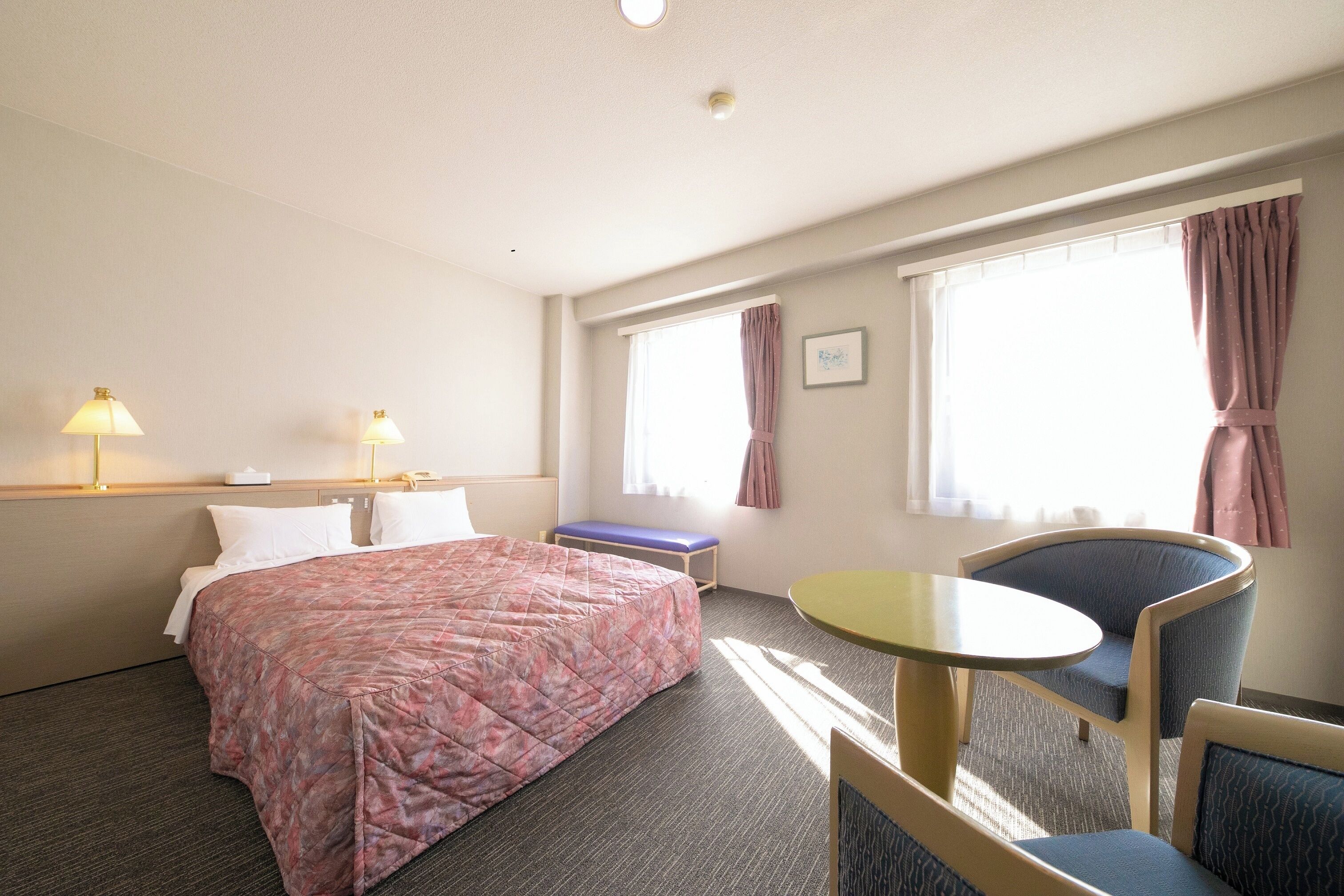 Desk, iron/ironing board