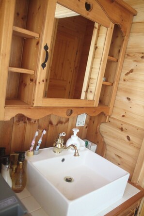 Hair dryer, soap, shampoo - Shima log (Miyakojima)