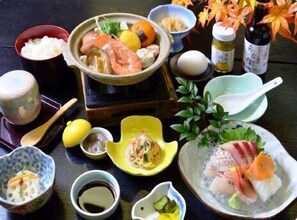 Food and drink - Guest House Hoshi-kaze (Suooshima)