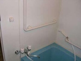 Hair dryer, soap, shampoo