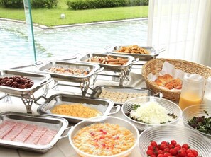 Breakfast meal - Evergreen Fuji (Fujiyoshida)