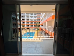 Apartment, 1 Bedroom, Smoking, Balcony | Balcony - Comfortable Pool-view Studio With Balcony - Pratumnak, Pattaya (Pattaya)