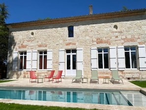 House, Garden View | Pool - La Métairie La Maison de Ninette (Castelculier)