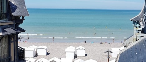 Accommodatie ligt op het strand