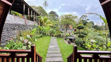 全景洋房, 1 間臥室, 陽台, 花園景觀 | 花園景