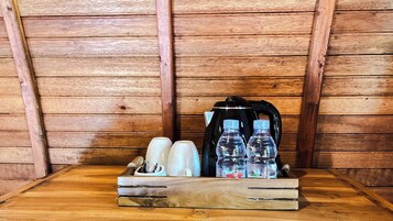 Panoramic Bungalow, 1 Bedroom, Balcony, Garden View | Coffee and/or coffee maker