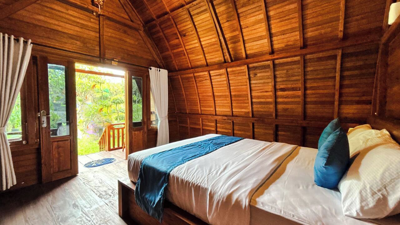 Bungalow Panorama, 1 kamar tidur, balkon, pemandangan kebun | Wi-Fi gratis