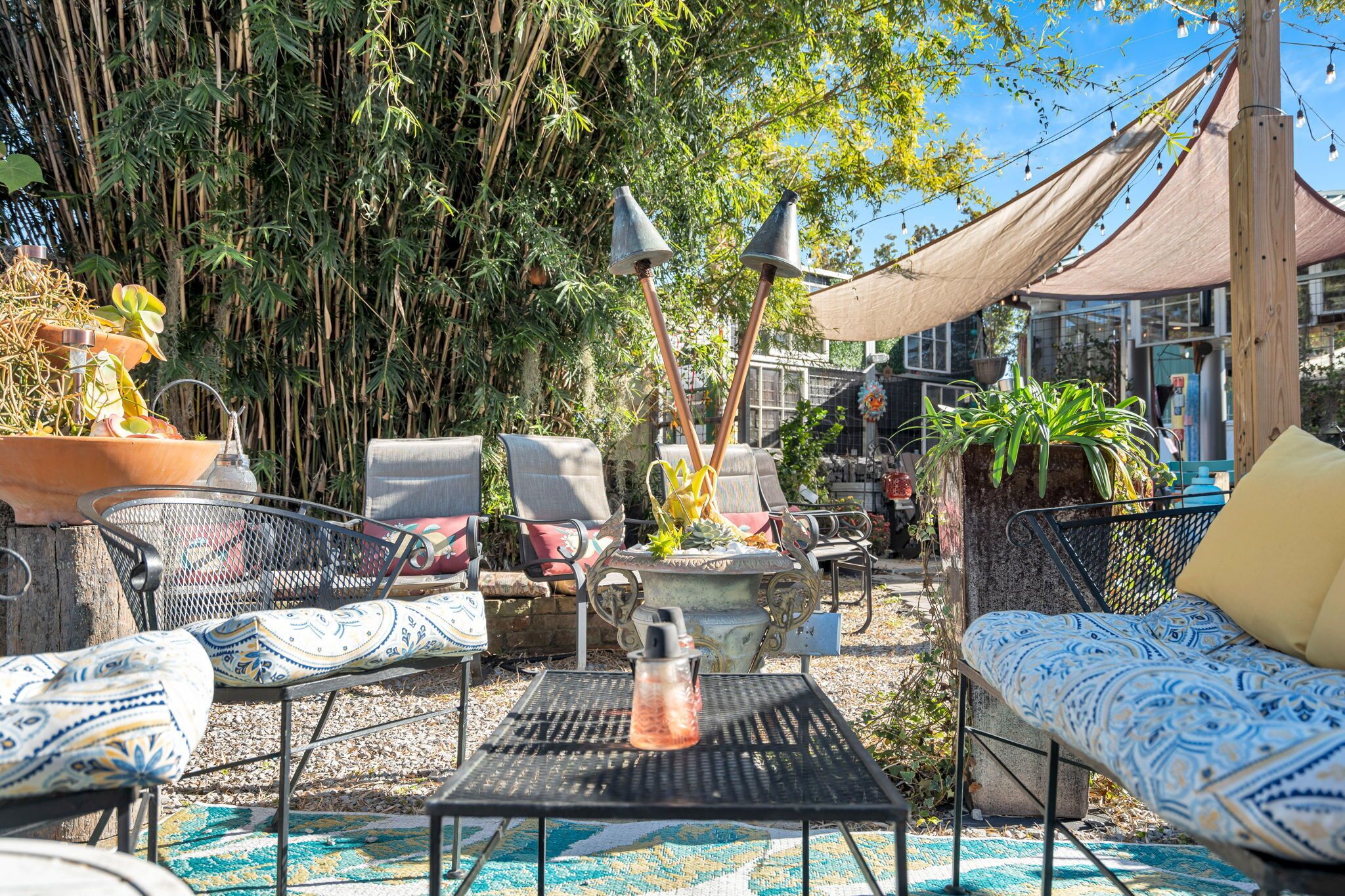 Overnattingsstedets uteområder