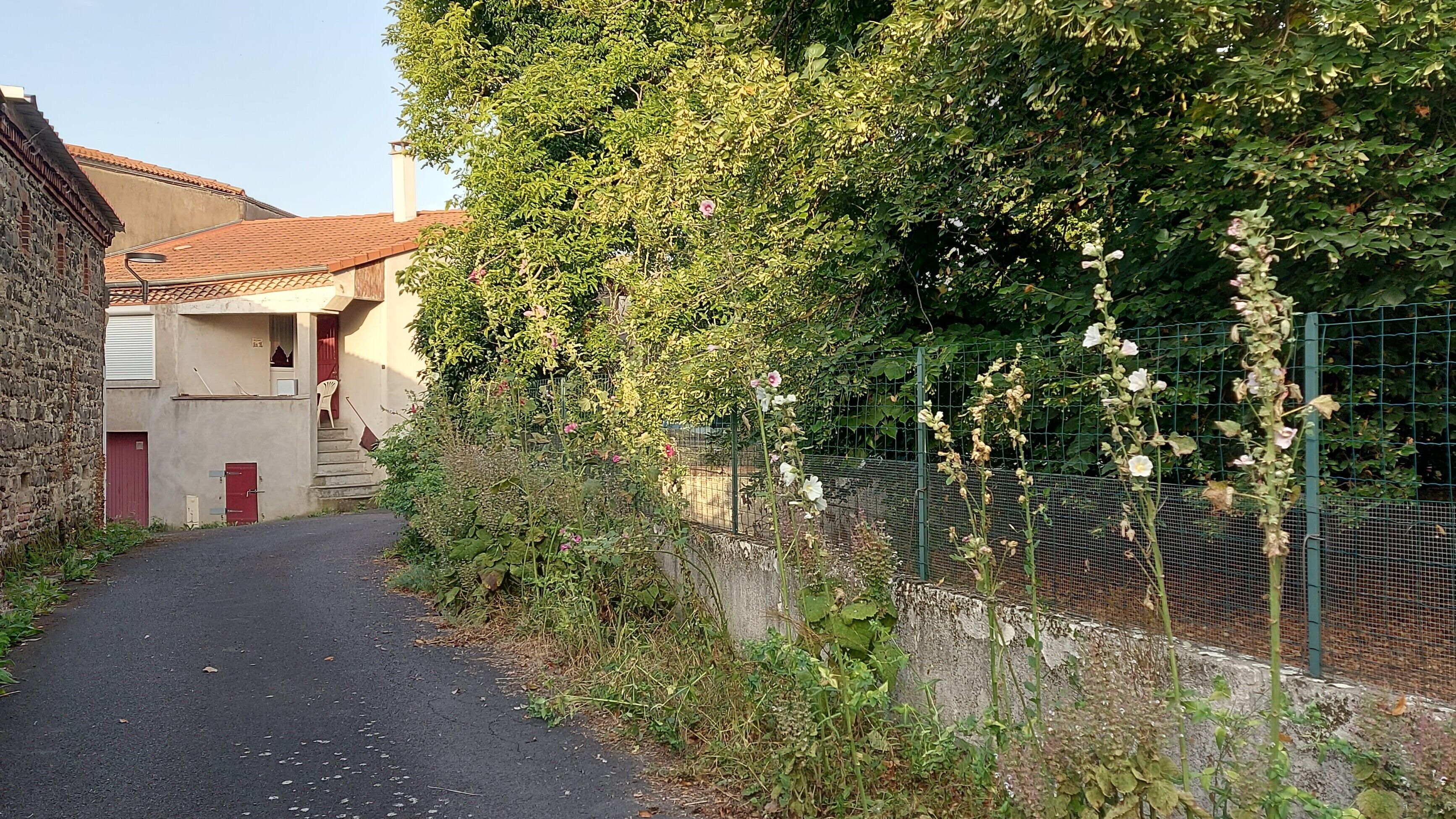 Enceinte de l’hébergement