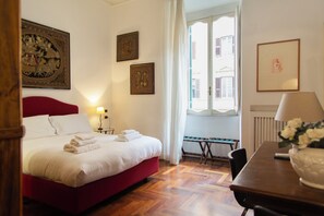 1 室のベッドルーム、アイロン / アイロン台、WiFi、ベッドシーツ