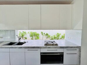 Superior-huvila, järvinäköala | Yksityinen keittiö