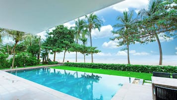 Premium Villa, Beach View | Pool | Indoor pool, outdoor pool, pool loungers