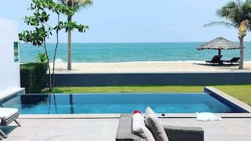 Luxury Villa, Beach View | Beach/ocean view