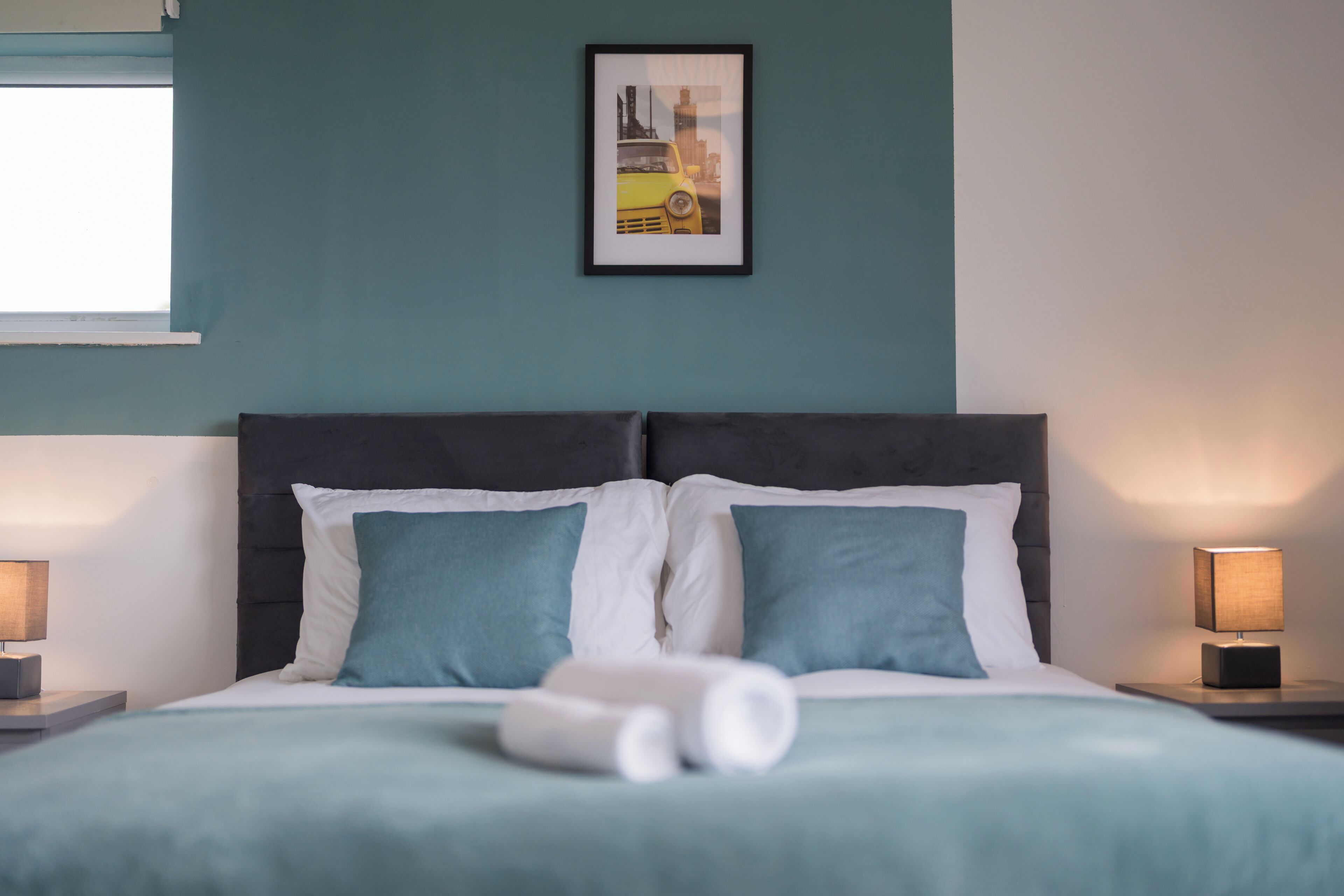 2 dormitorios, tabla de planchar con plancha, wifi y ropa de cama