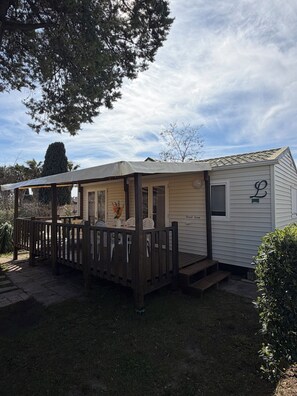 Terrace/patio - Mobil-Home Camping l'Eden Biot - French Riviera (Biot)