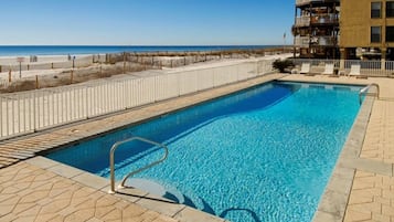 Indoor pool, outdoor pool