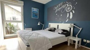 3 quartos, ferros/tábuas de passar roupa, Wi-Fi de cortesia