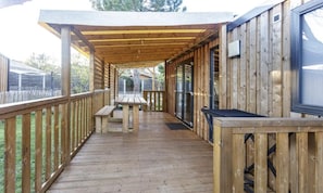 Terrace/patio - Mobile home 408 all comfort (La Teste-de-Buch)