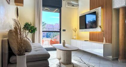 Majorelle Gueliz Appartement de Luxe-Vue Splendide