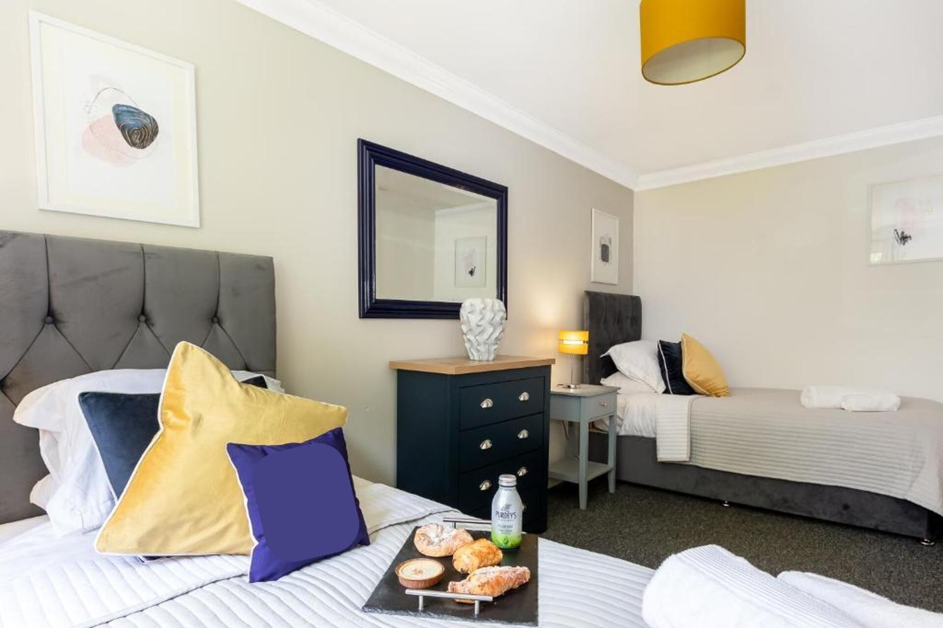 3 bedrooms, iron/ironing board, free WiFi, bed sheets