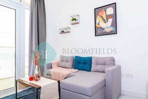 Apartamento, sacada | Área de estar