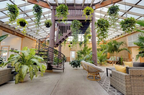 Glass Garden Retreat | Atrium Garden Home 12 Guest
