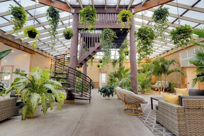 Glass Garden Retreat | Atrium Garden Home 12 Guest