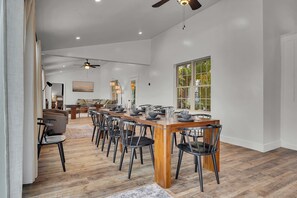 Dining - Glass Garden Retreat | Atrium Garden Home 12 Guest (Marion Center)