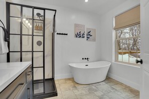 Shower, towels