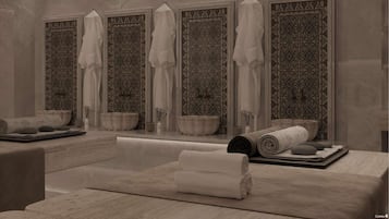 Sauna, bain Ă remous, hammam, massages sportifs, massages