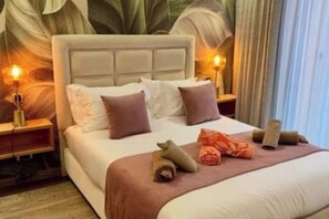 2 bedrooms, Internet, bed sheets - Apartment in the Marrakech palm grove for families or friends. (Marrakech)