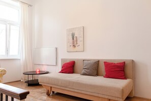 Apartamento básico | Área de estar