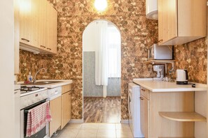 基本公寓 | 私人廚房 | 雪櫃、微波爐、焗爐、爐具