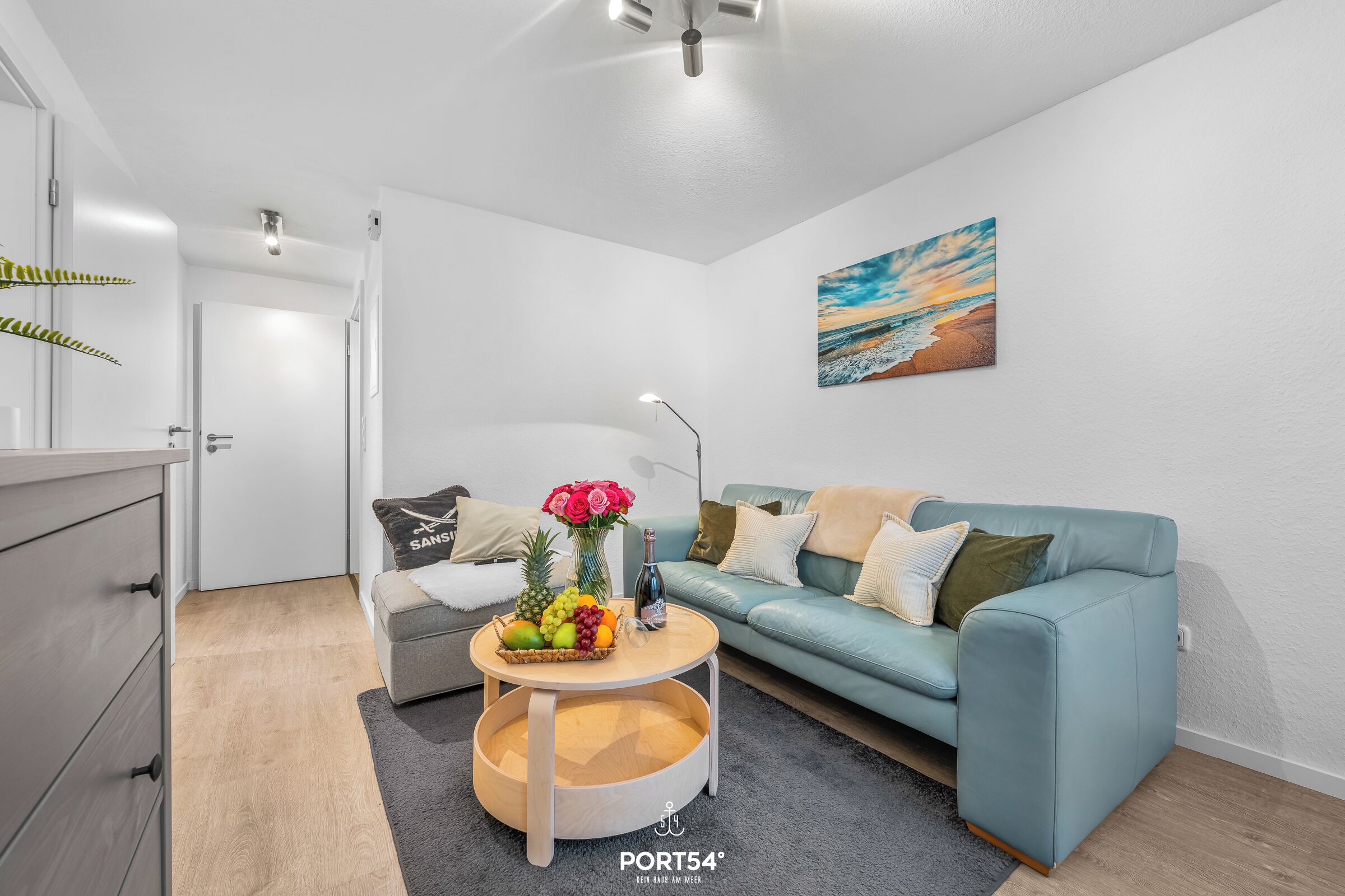 Una televisión, un reproductor de DVD