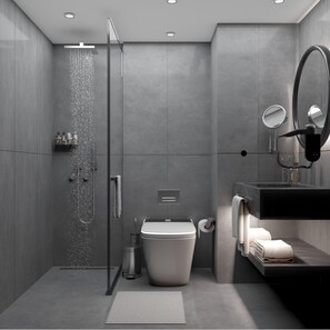 Hair dryer, slippers, towels, soap - Diamond Of Bodrum Otel (Bodrum)