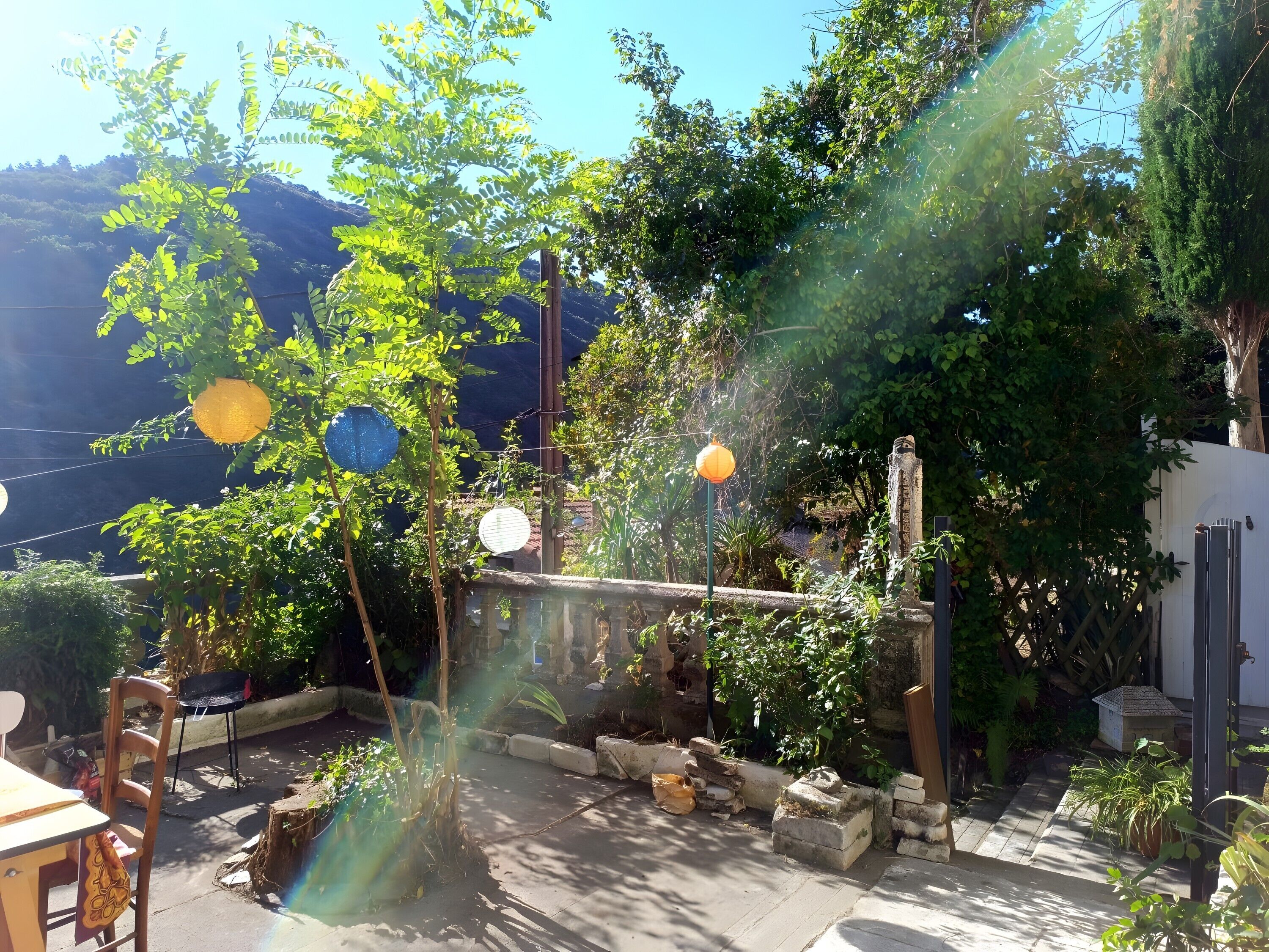 Enceinte de l’hébergement