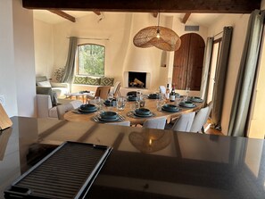 Dining - Entre Provence et Drôme – pres de Vaison-la-Romaine - 270° view - 4BR 4BA (mollans-sur-ouvèze)