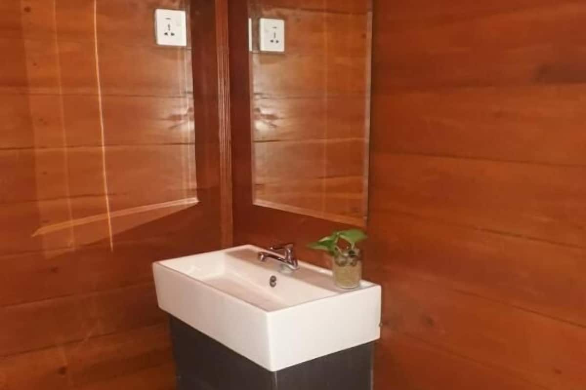 Biệt thự Deluxe, sân hiên, quang cảnh bãi biển | Phòng tắm