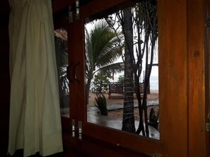 Vila Deluks, patio, pemandangan pantai | Interior