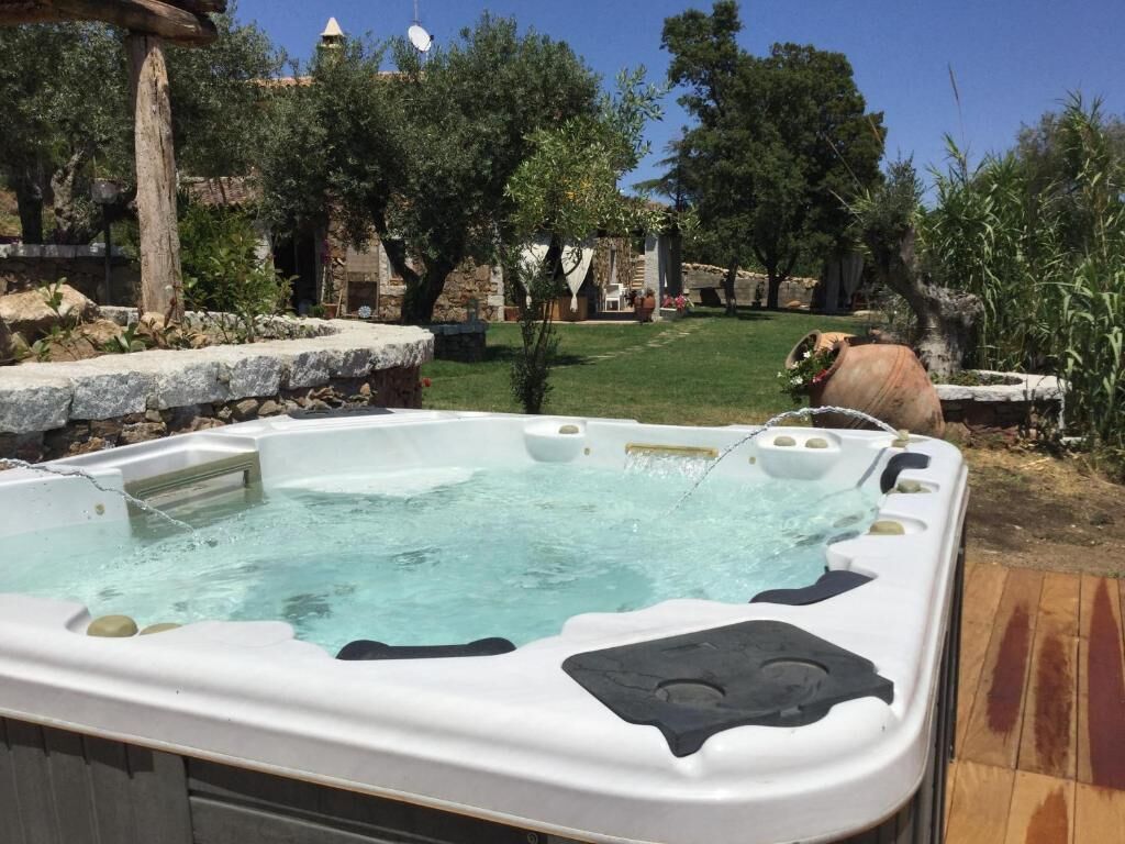 Idromassaggio all'aperto