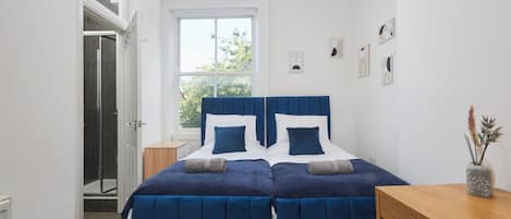 2 間睡房、熨斗/熨衫板、免費 Wi-Fi、床單