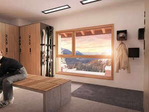Interior - Family 3-Bedroom Ski-In Apartment with Parking (Les Carroz d'Arâches)