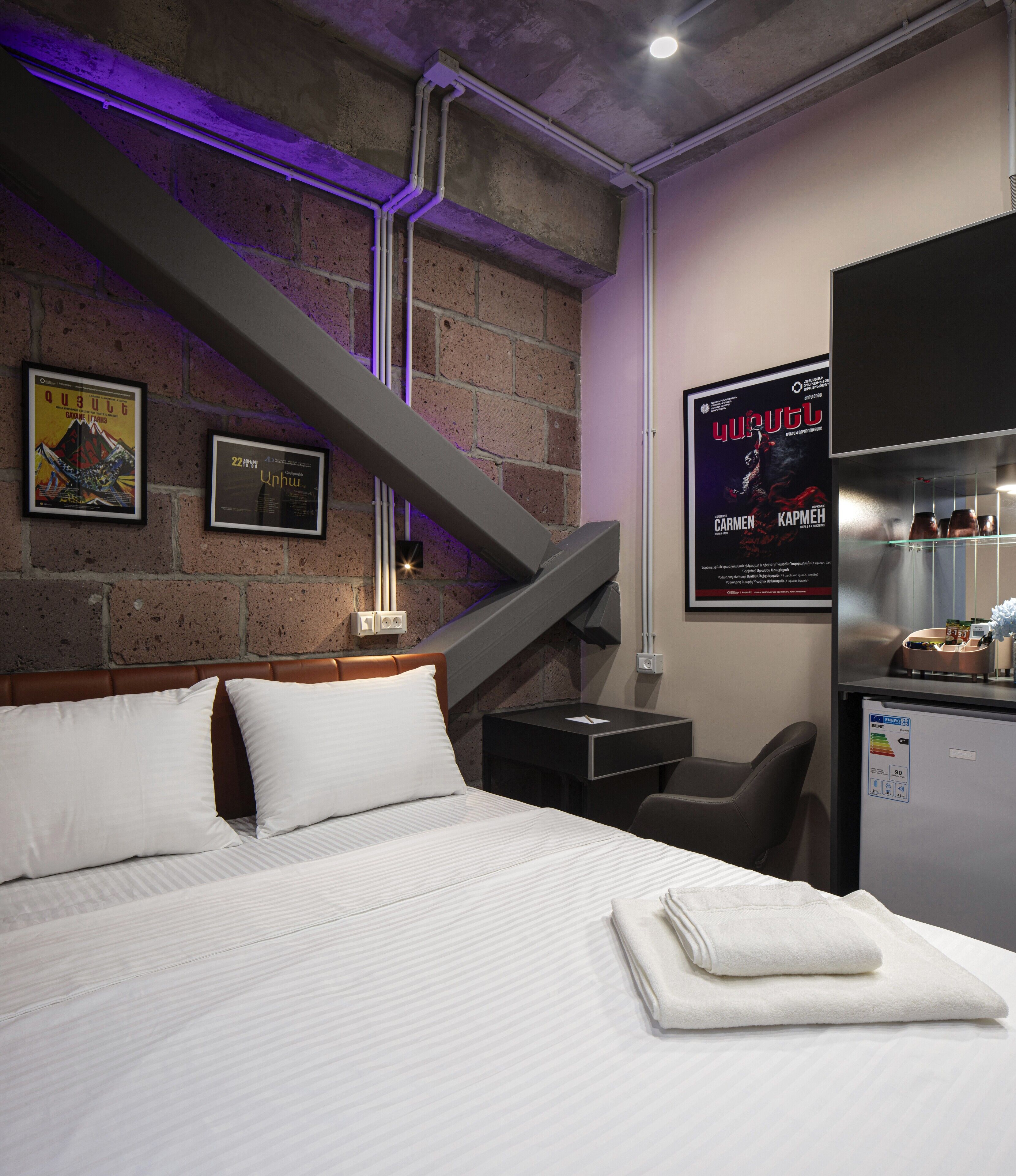 Standard Double Room, City View | In-room safe, desk, laptop workspace, soundproofing