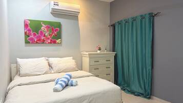 2 soverom, strykejern/-brett og wi-fi (inkludert)