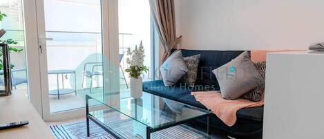 Apartment, Balcony | Living area | TV